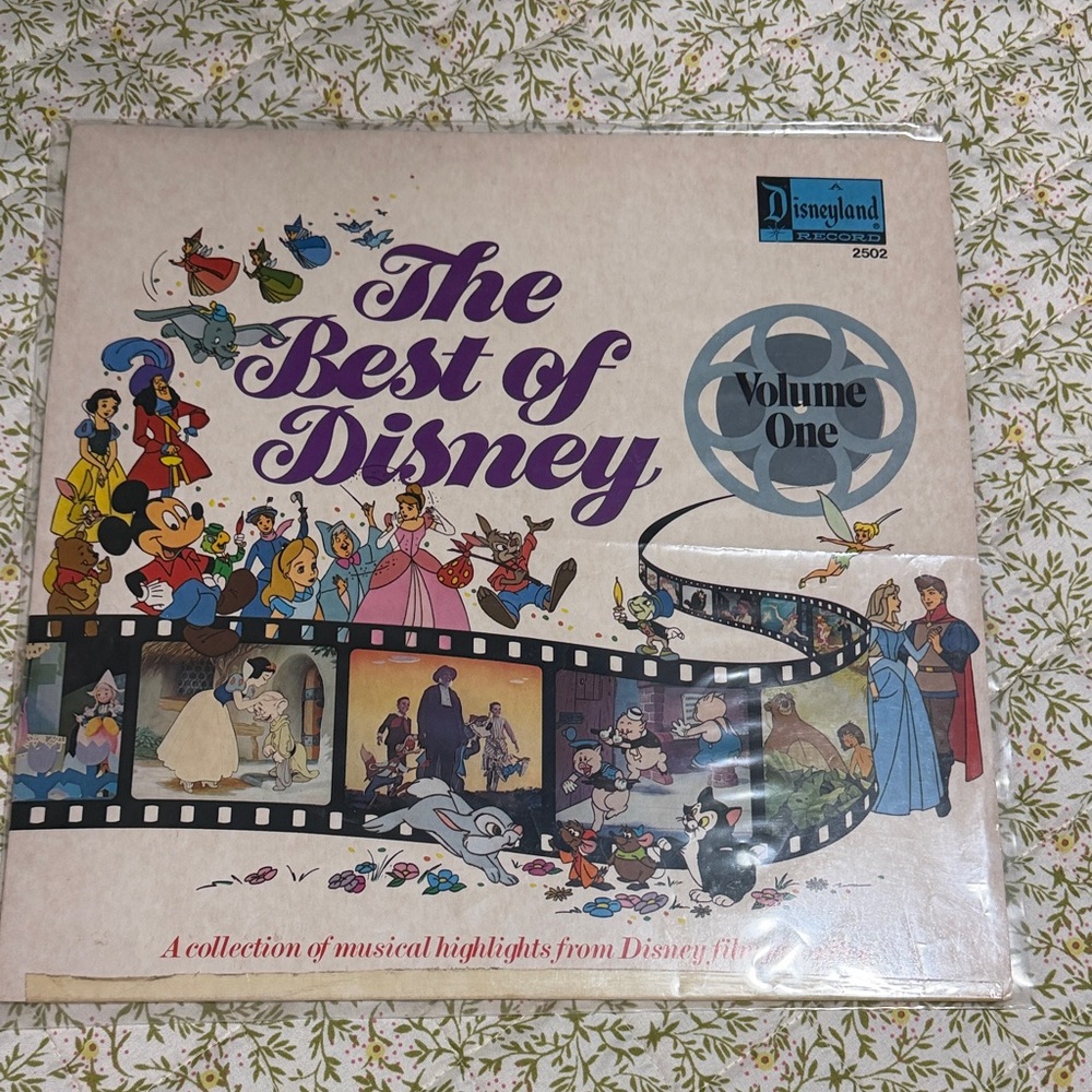 Vintage 1978 Disneyland Record “The Best Of Disney” VOL 1.